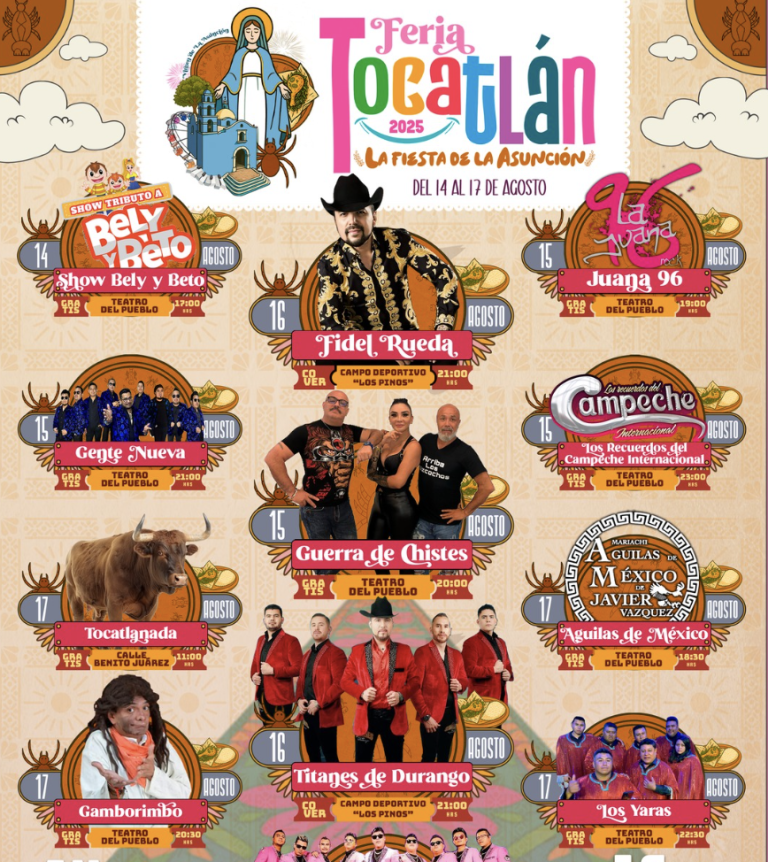 Presentan la Feria Tocatlán 2025